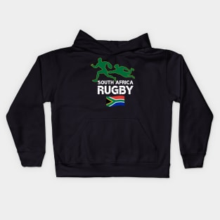 South Africa Flag Rugby Kids Hoodie